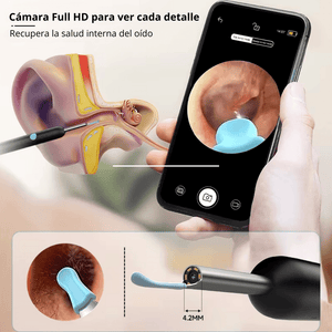 ClearScope™ – Limpieza profunda de oidos con visión HD - ClickBag