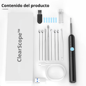ClearScope™ – Limpieza profunda de oidos con visión HD - ClickBag