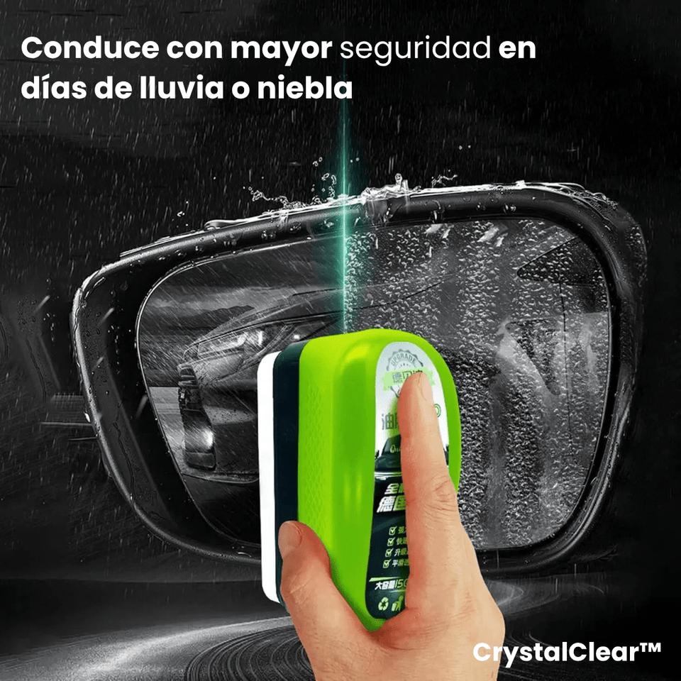 CrystalClear™ – Kit de Limpieza e Impermeabilización para Vidrios - ClickBag