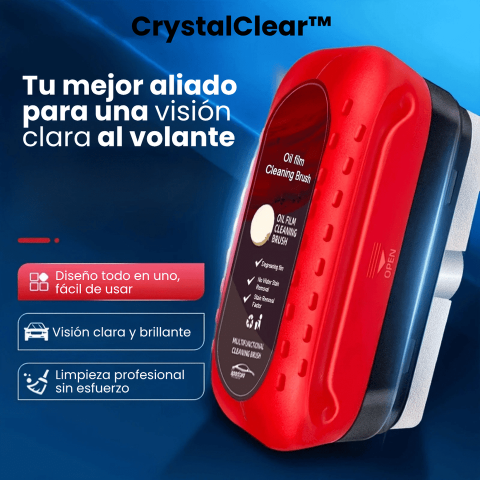 CrystalClear™ – Kit de Limpieza e Impermeabilización para Vidrios - ClickBag