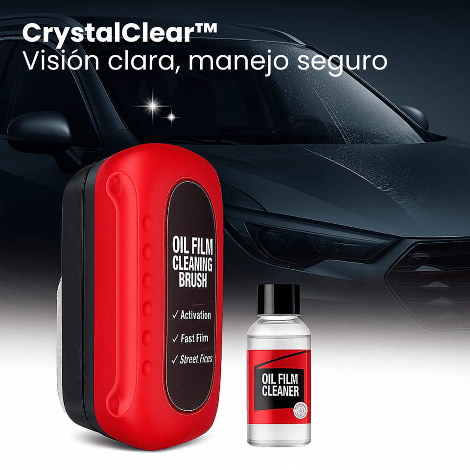 CrystalClear™ – Kit de Limpieza e Impermeabilización para Vidrios - ClickBag