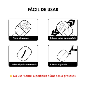 Glovix™ – El guante mágico que elimina todo el pelo suelto - ClickBag