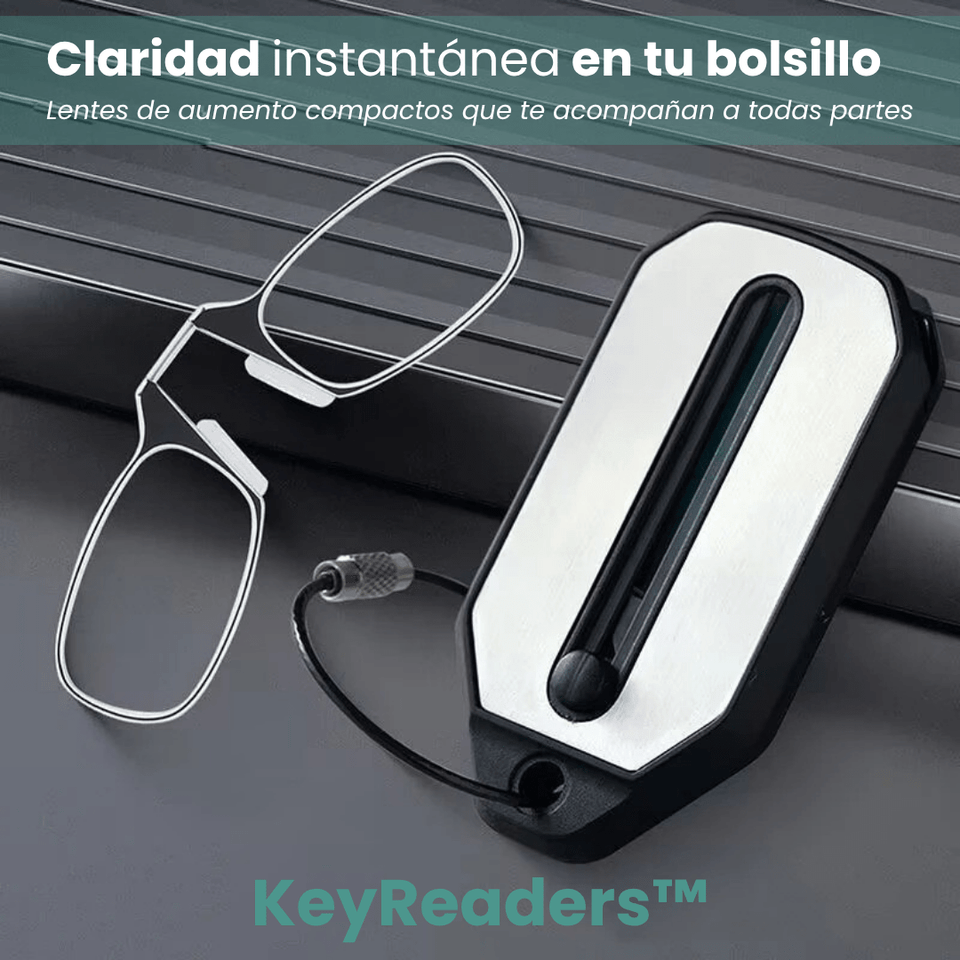 KeyReaders™ – Lentes de Lectura Siempre Contigo - ClickBag