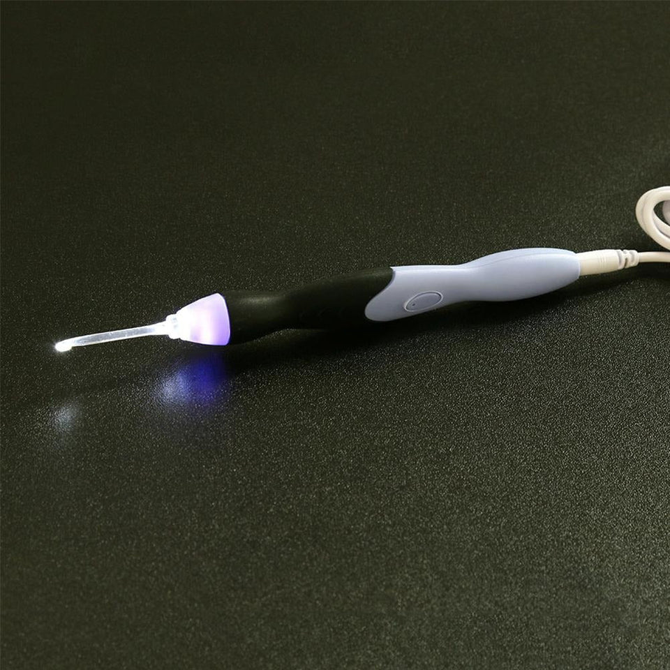 LED crochet set - Teje dónde, cuándo y cómo quieras - ClickBag
