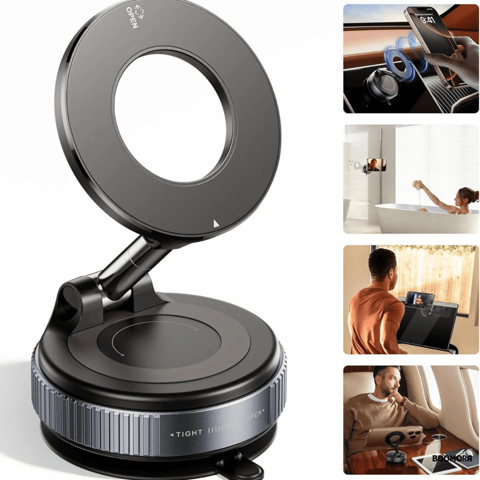 MagGrip™ – Soporte Magnético Universal para Teléfonos - ClickBag