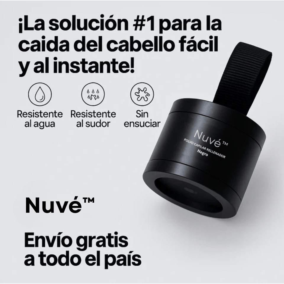 Nuvé™ – Oculta la Pérdida Capilar en Segundos - ClickBag