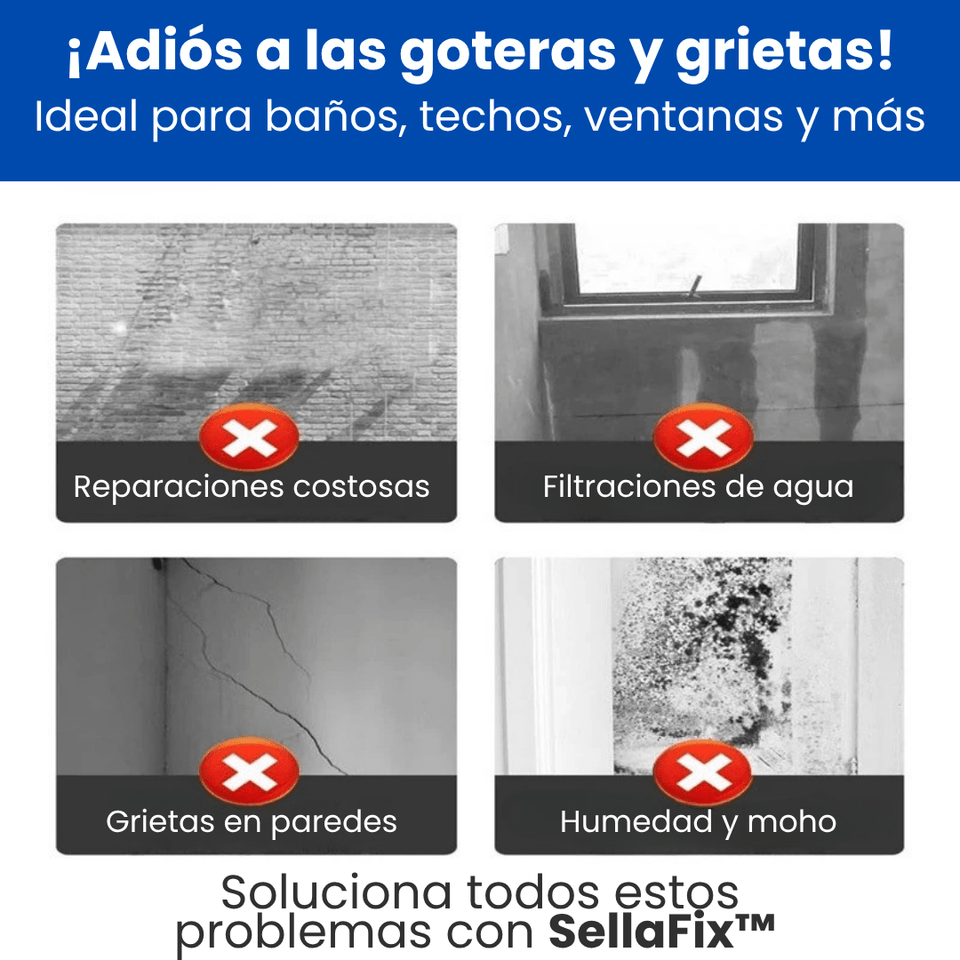 SellaFix™ – Pegamento impermeable para sellar grietas, goteras - ClickBag