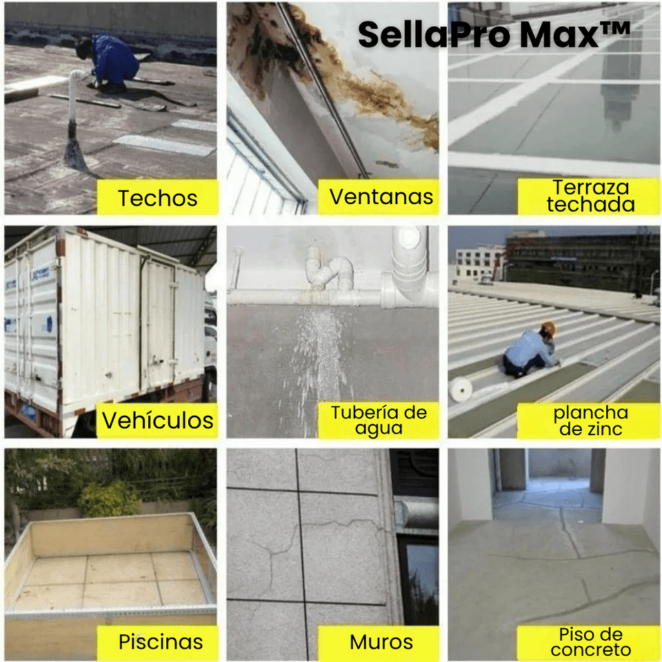 SellaPro Max™ – Cinta Impermeable para Goteras y Grietas - ClickBag