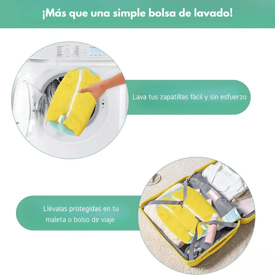 SneakClean™ Pro – Bolsa Premium para Lavar Zapatillas - ClickBag