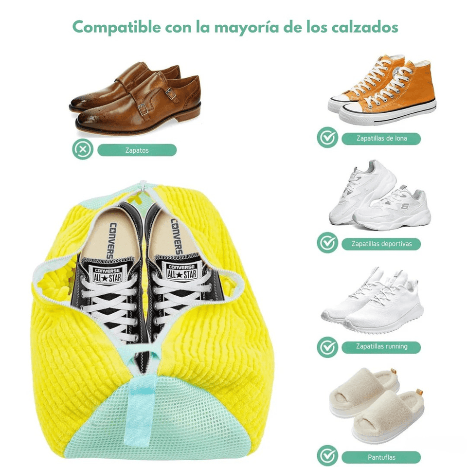 SneakClean™ Pro – Bolsa Premium para Lavar Zapatillas - ClickBag