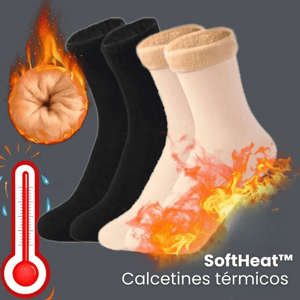 SoftHeat™ – Calcetines térmicos con felpa interior - ClickBag